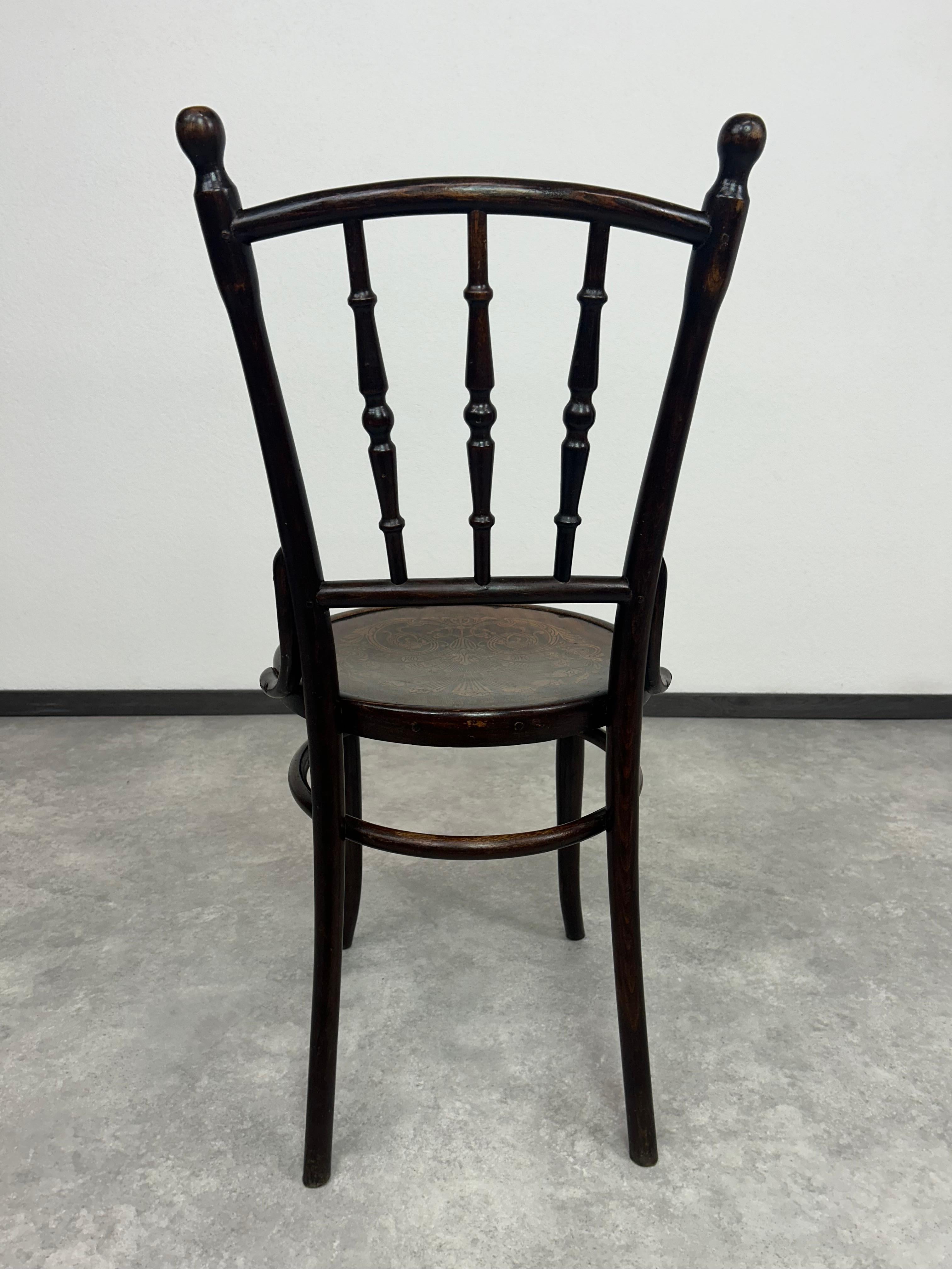Juego de 4 sillas de comedor de Thonet Mundus 2
