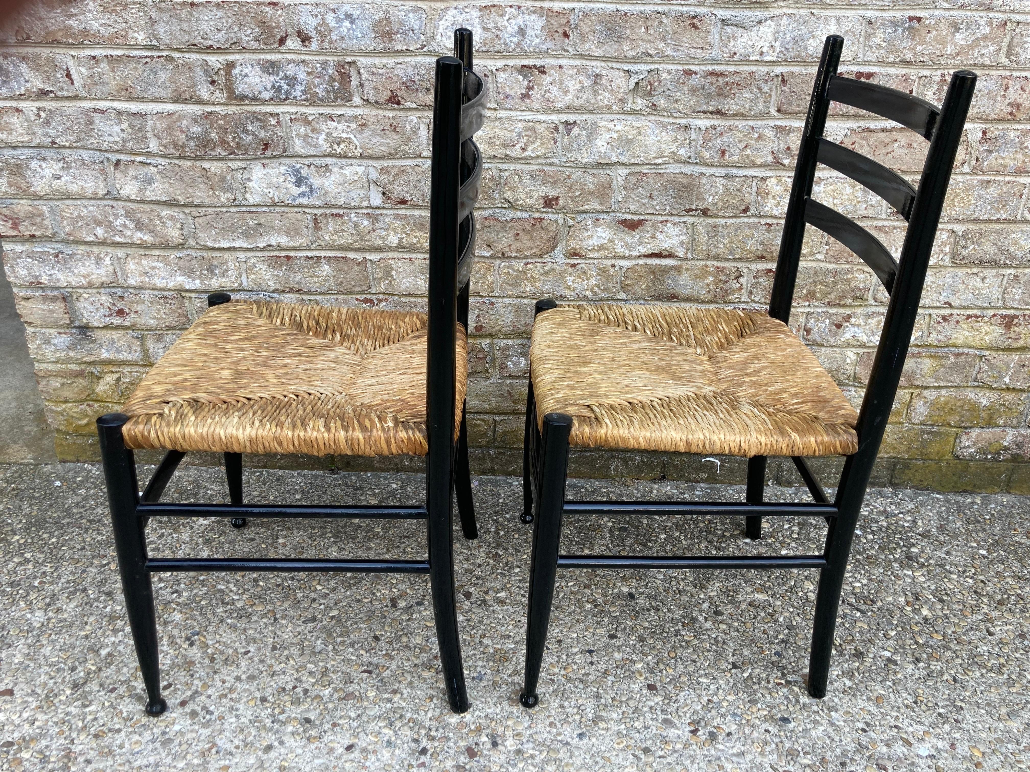 20th Century Set of 4 Dining Chairs For Sale