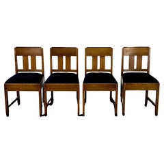 Vintage Set of 4 Dining Chairs 