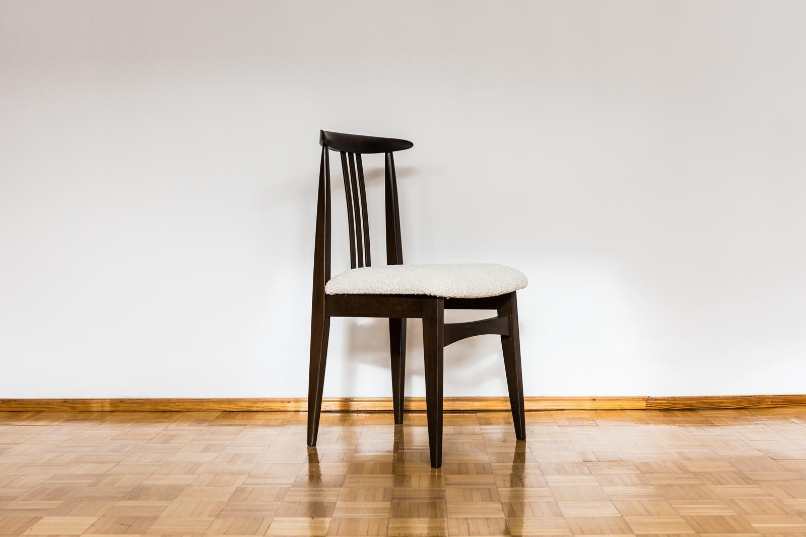20th Century Set of 4, Dining Chairs by M. Zieliński, 1960s For Sale
