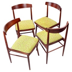 Set of 4 Dining Chairs in Oak by Ton, Czechoslovakia, 1960s