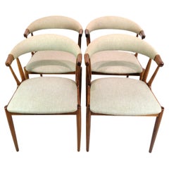Set Of 4 Dining Chairs Made In Rosewood By Johannes Andersen From 1960s