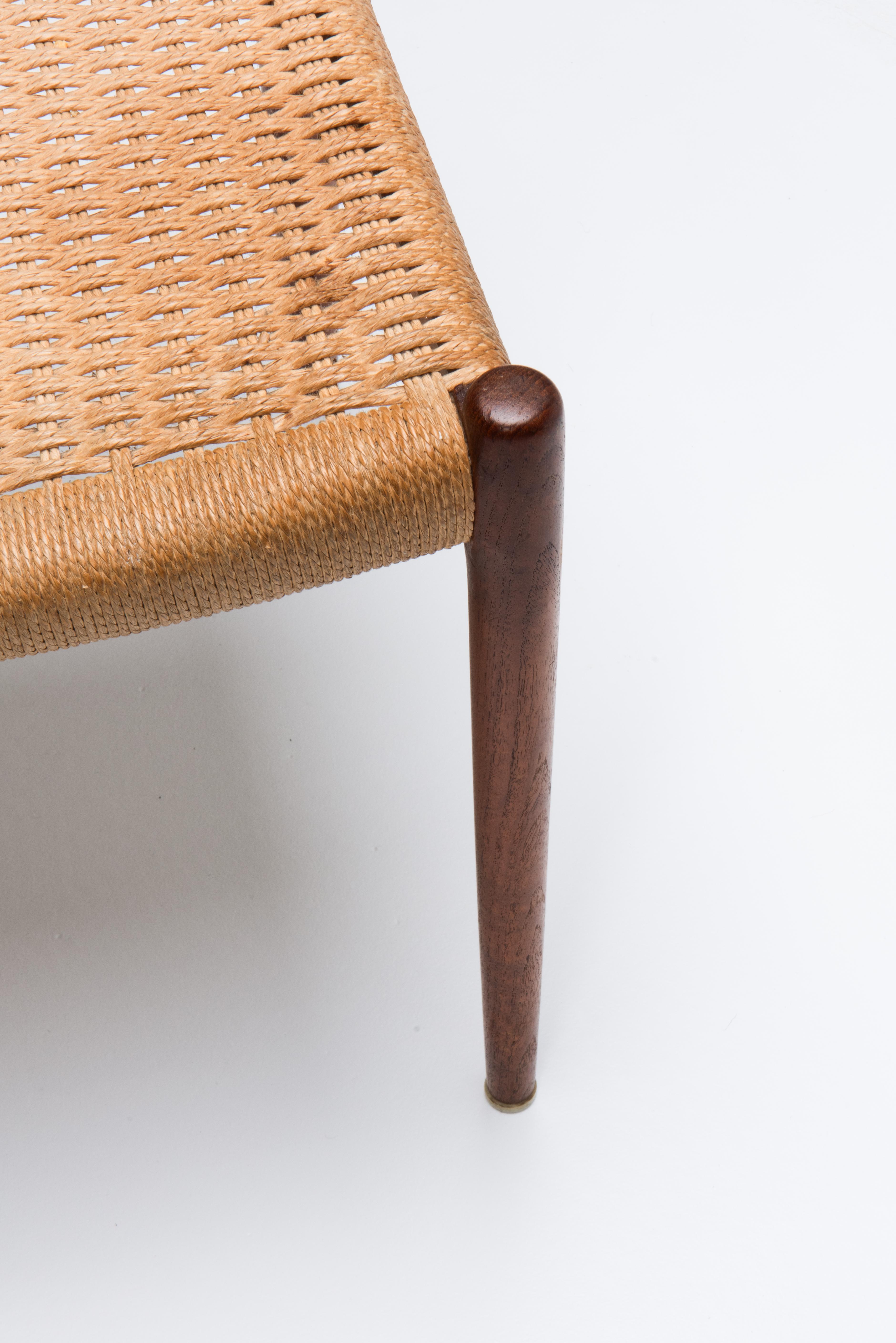 Ensemble de 4 chaises de salle à manger - Modèle 83 - Niels O. Møller 3
