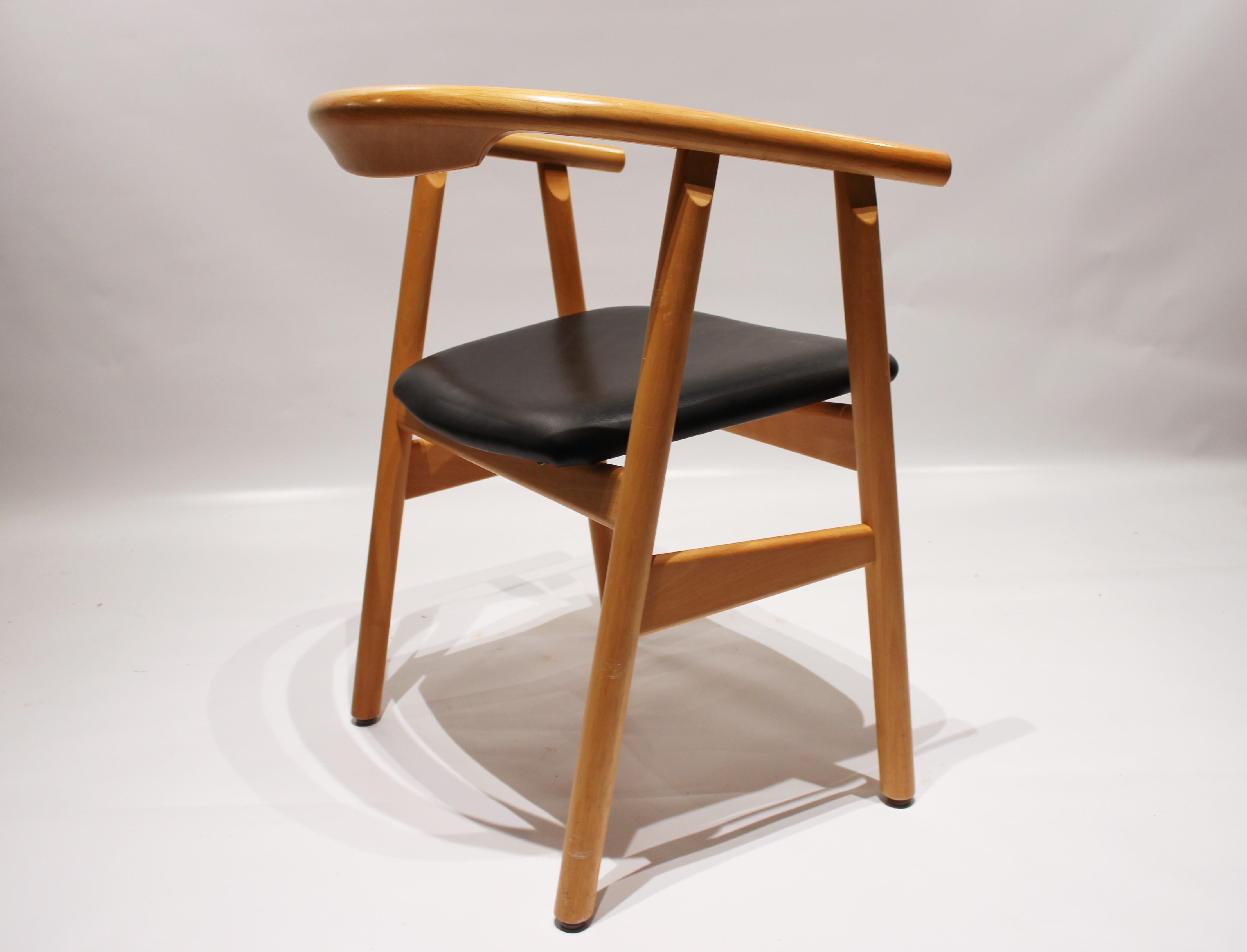 Danish Set of 4 Dining Room Chairs, Model GE525, by Hans J. Wegner, 1960s