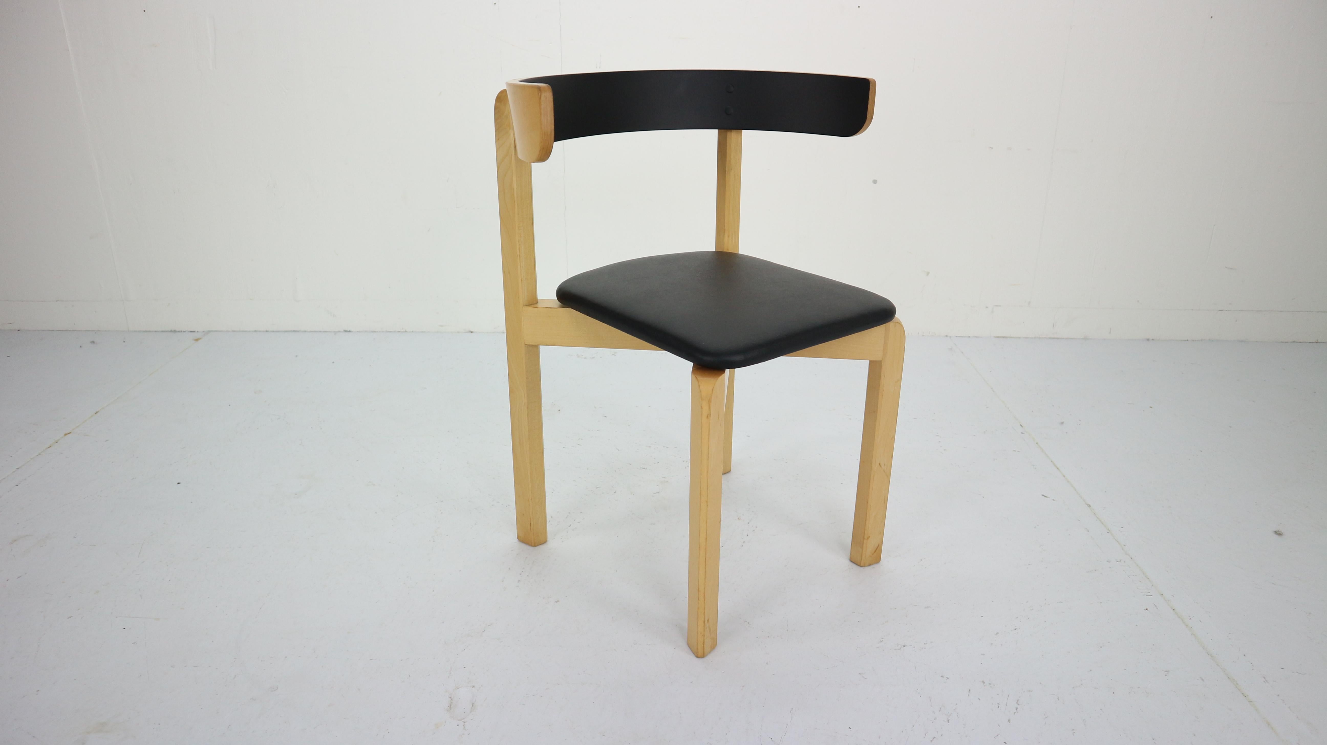 Set of 4 Dining Room Chairs by Jørgen Gammelgaard for Schiang Møbler, Denmark 2