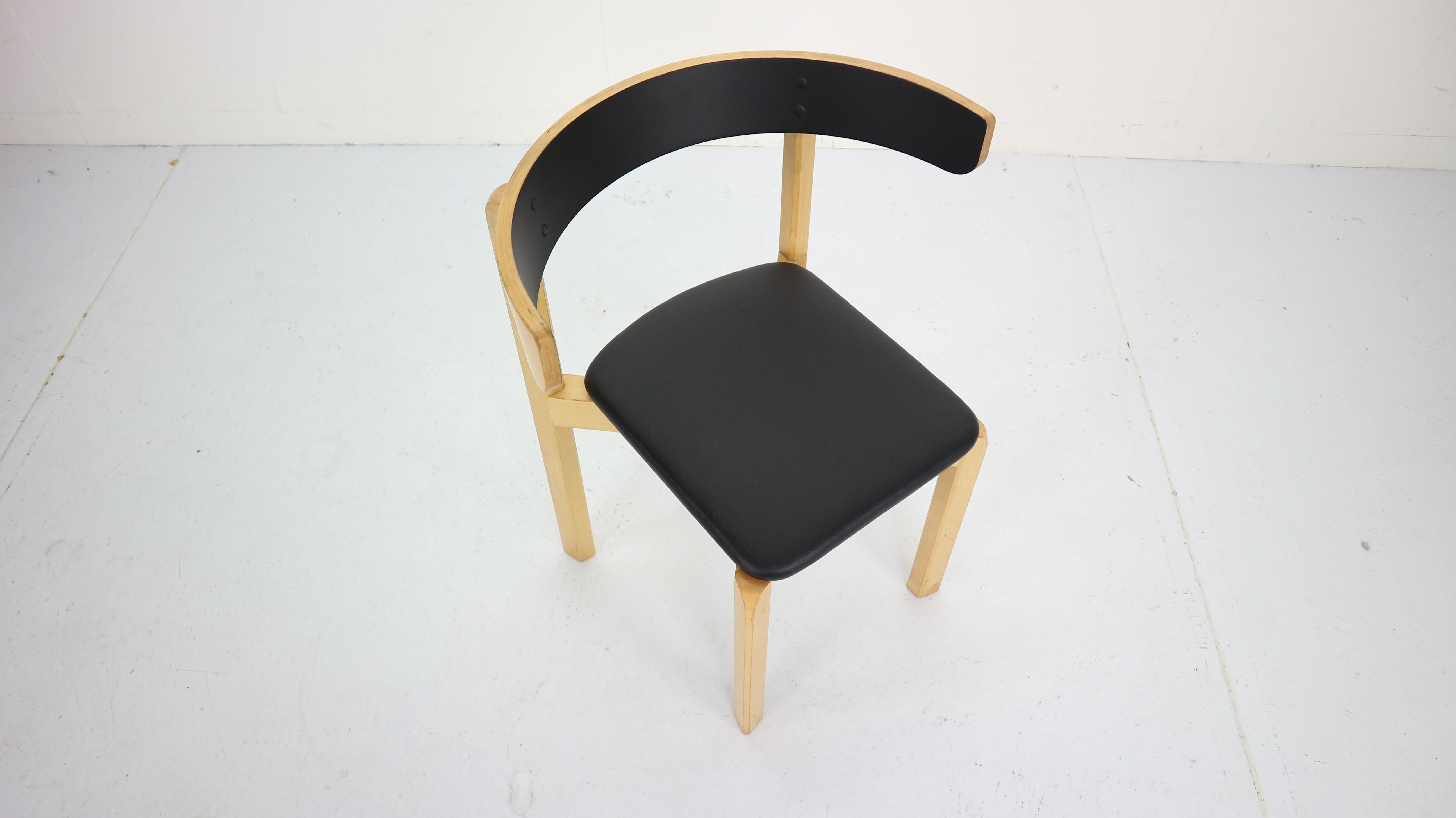 Set of 4 Dining Room Chairs by Jørgen Gammelgaard for Schiang Møbler, Denmark 3