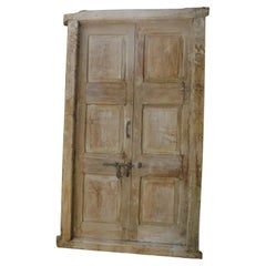 Set of 4 Doors Complete with Teak Frame, 3 arched, India '800