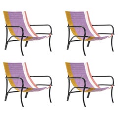 Set of 4 Dorado Maraca Lounge Chair by Sebastian Herkner