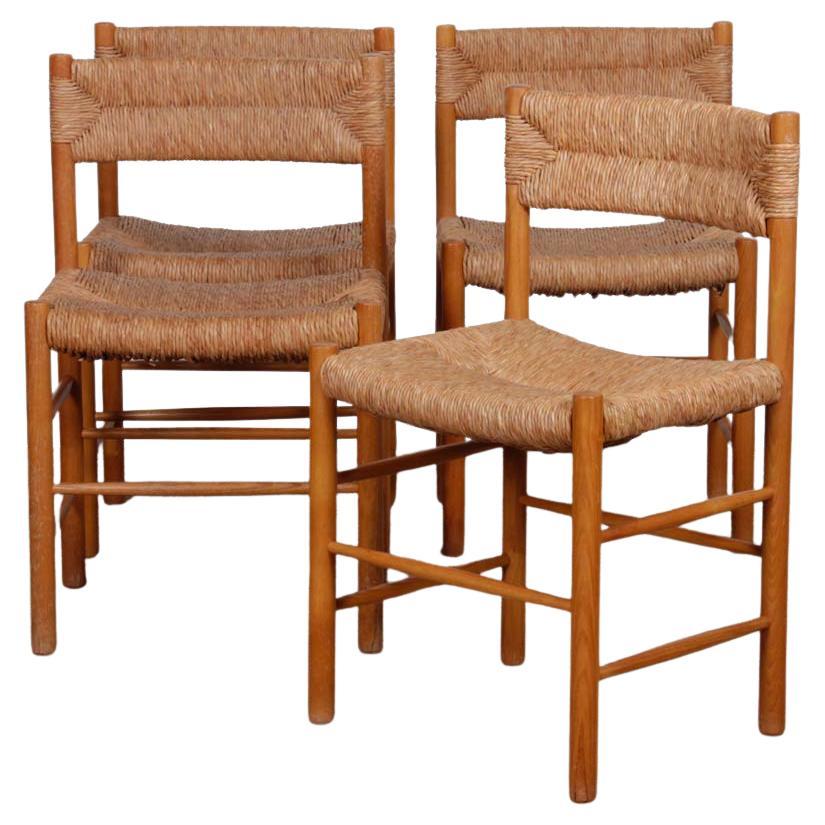 4 Stühle aus der Dordogne, Edition Sentou, 1950 im Angebot