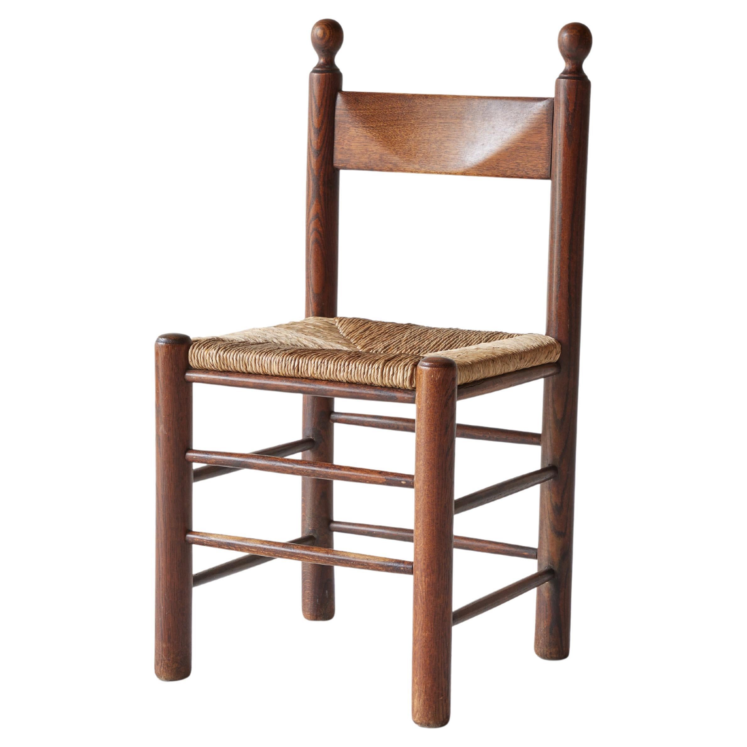 French Dudouyt Style Rush Chairs (set of four)