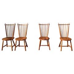 Set of 4 Dutch dining chairs 1960's by De Star Gelderland