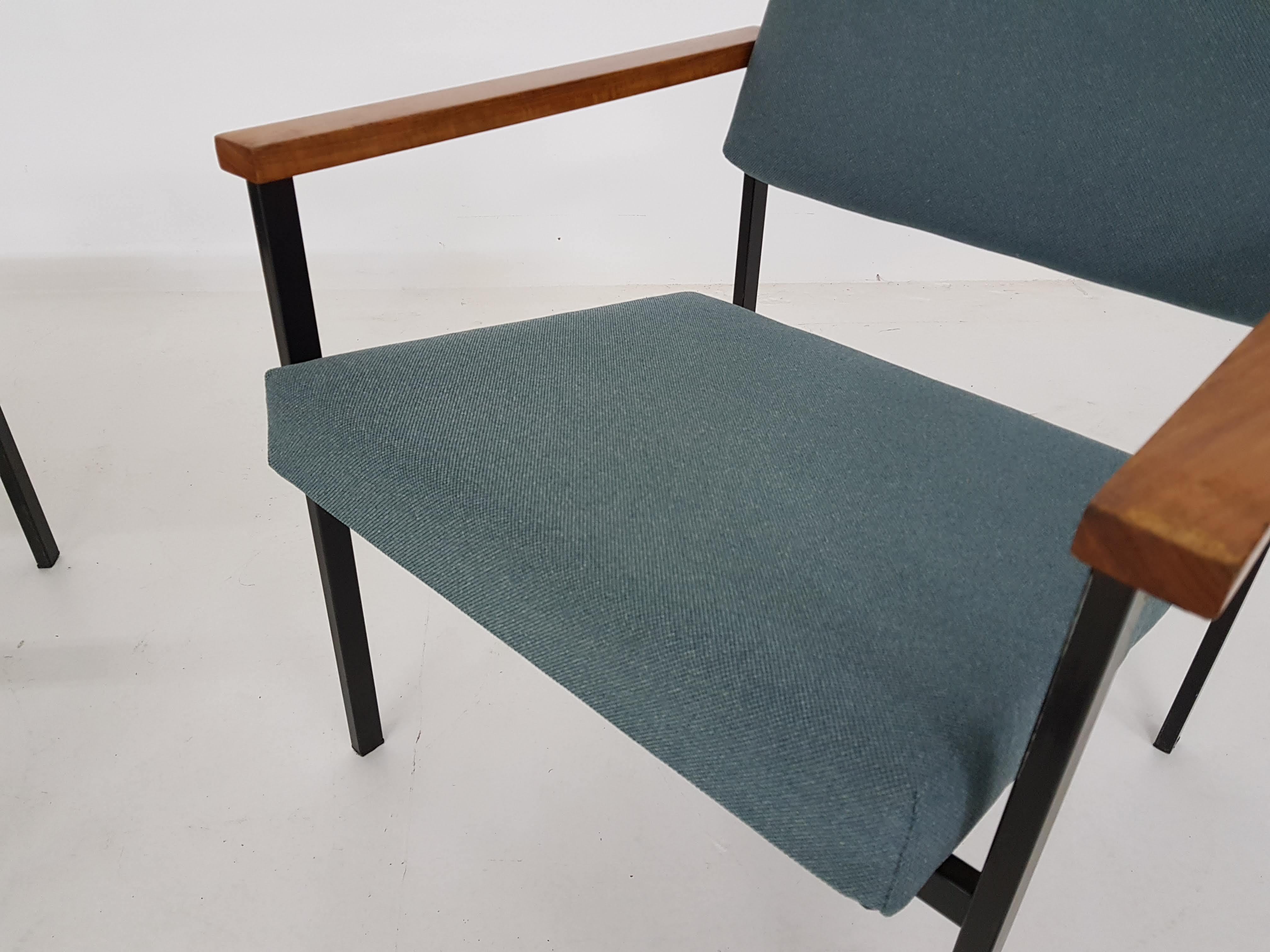 Set of 4 Dutch Modernist Lounge Chairs, the Netherlands, 1960s 3