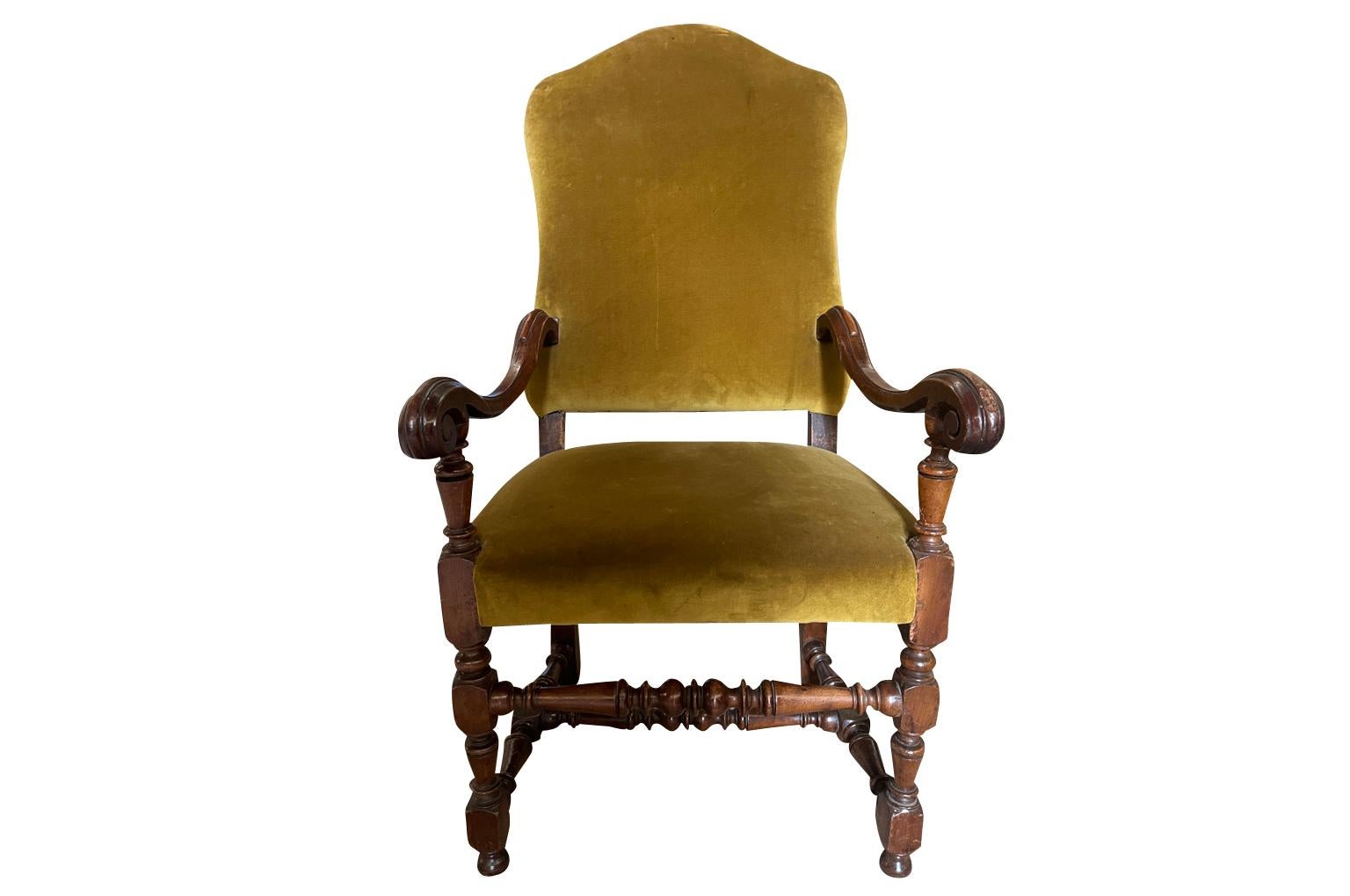 Ensemble de 4 fauteuils italiens du début du 19e siècle en vente 1