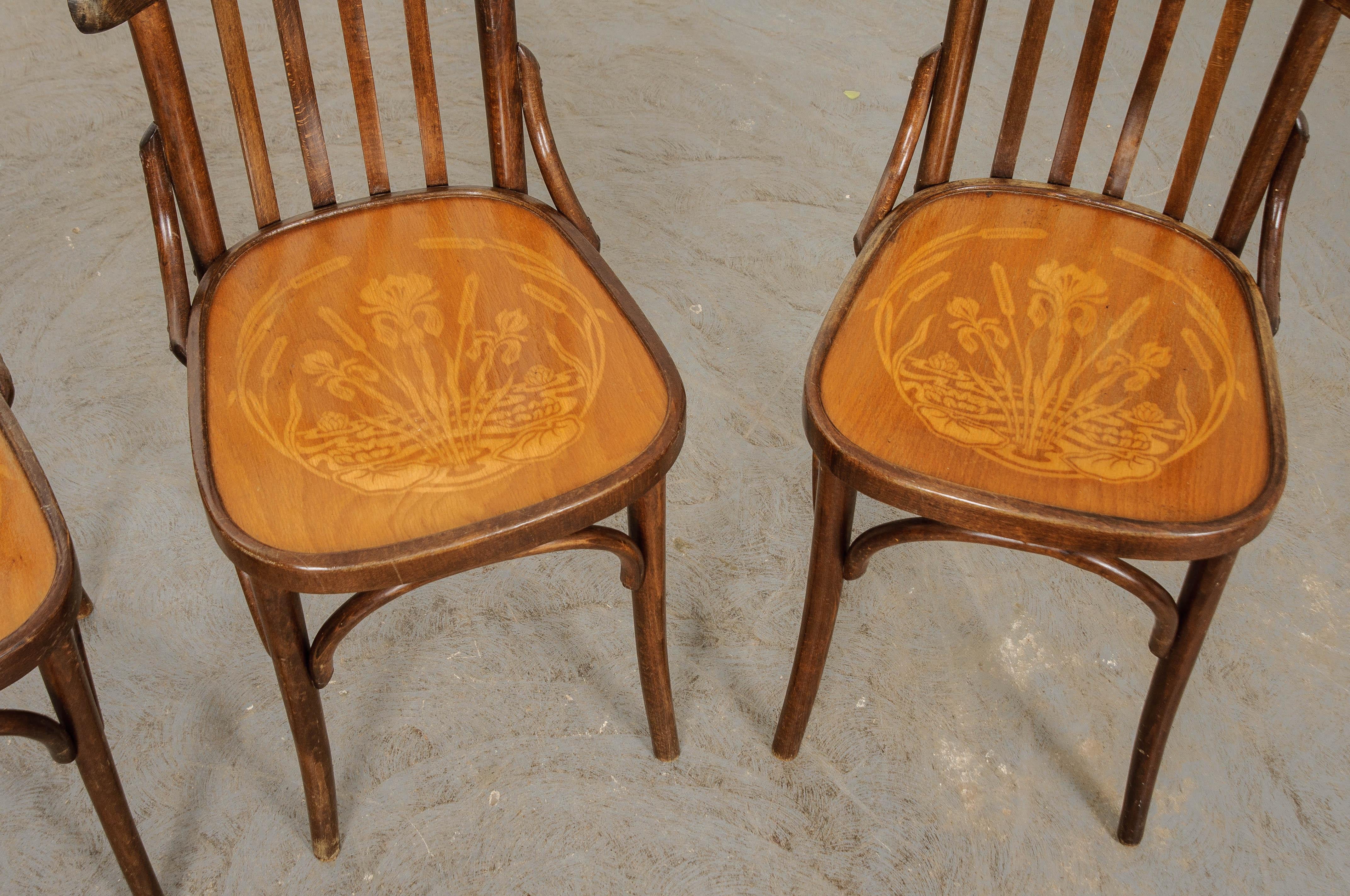 oak bentwood chairs