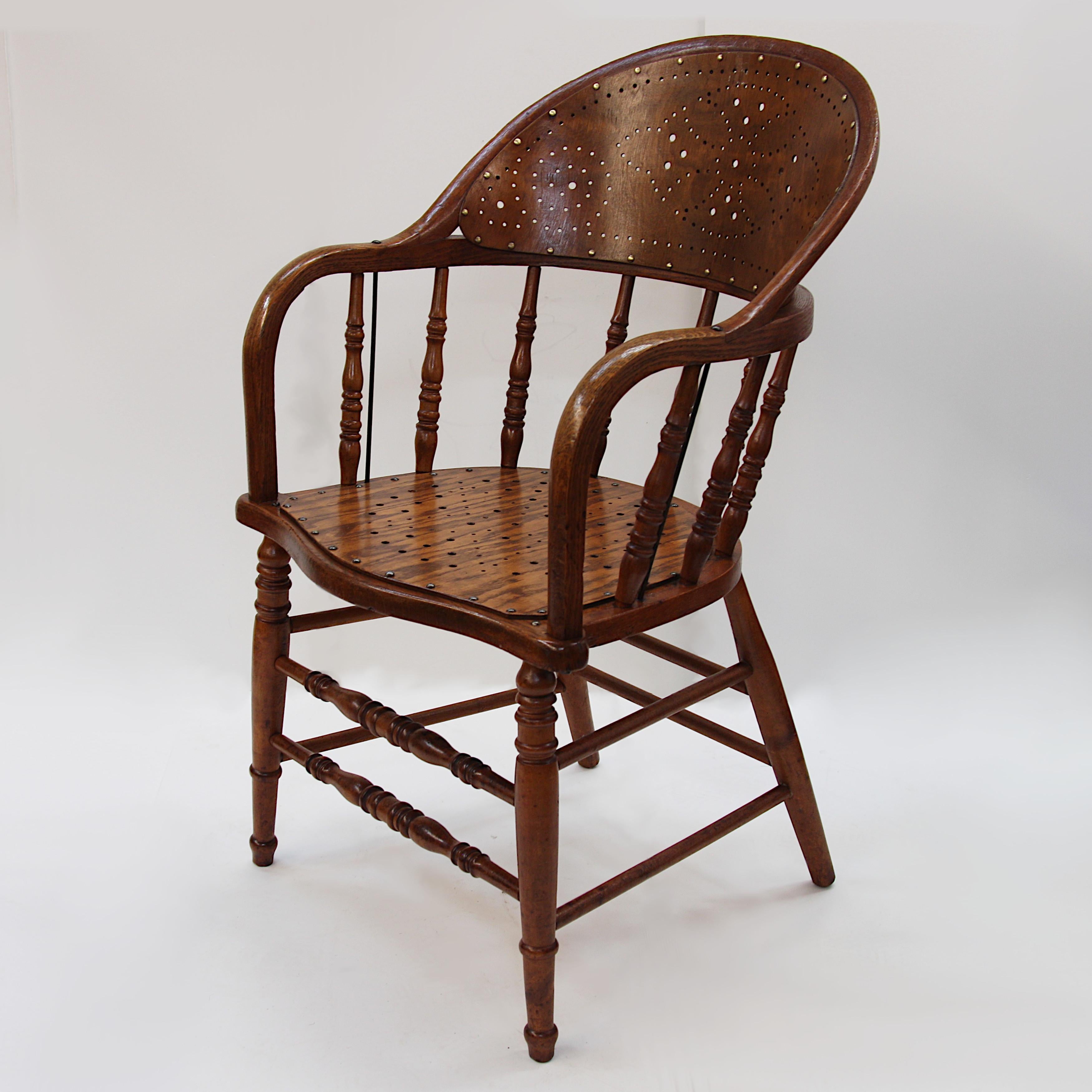 captain stag wood chair