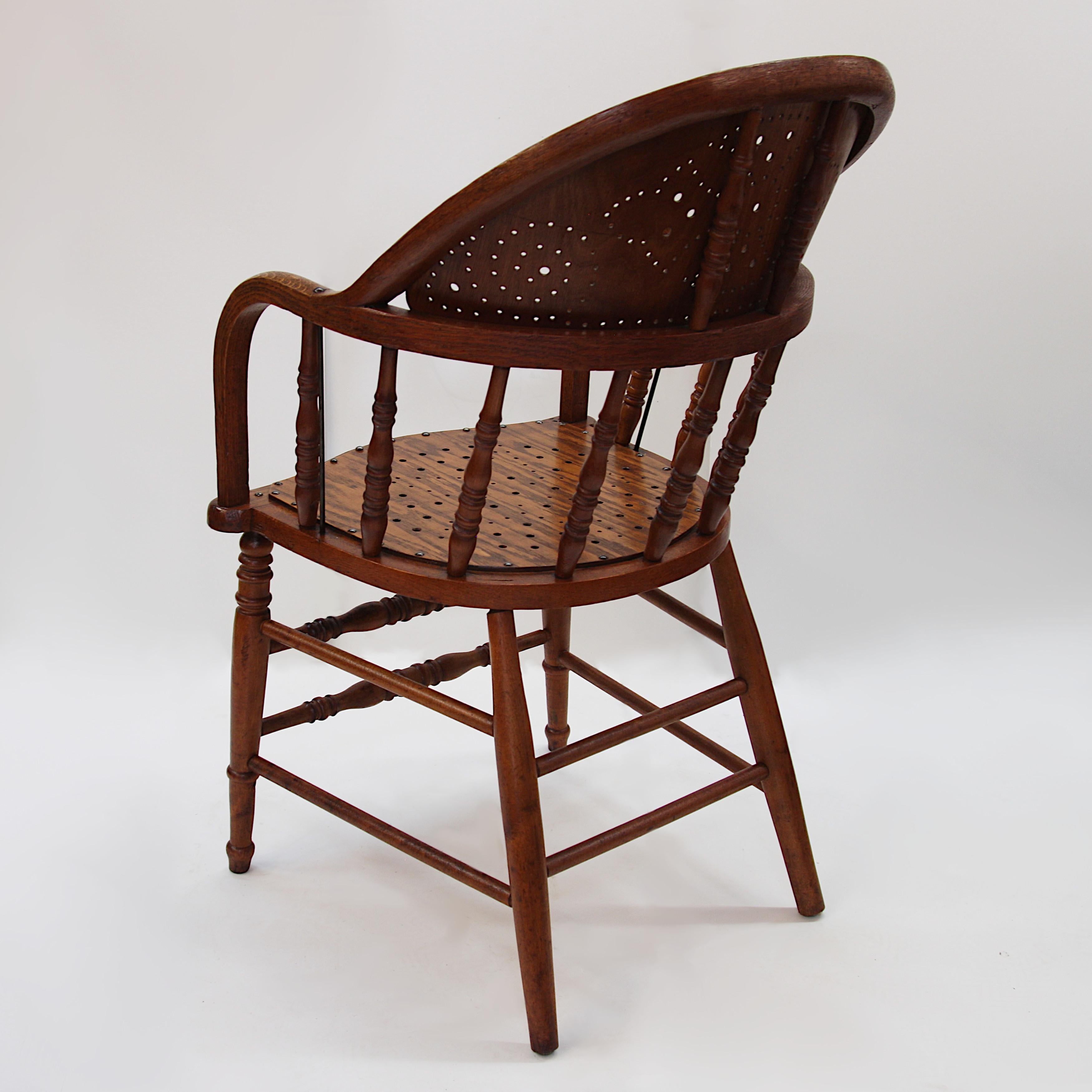 captain stag wooden chair