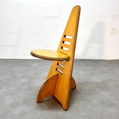 Set of 4 early chairs by Architect Gijs Boelaars, 1970's