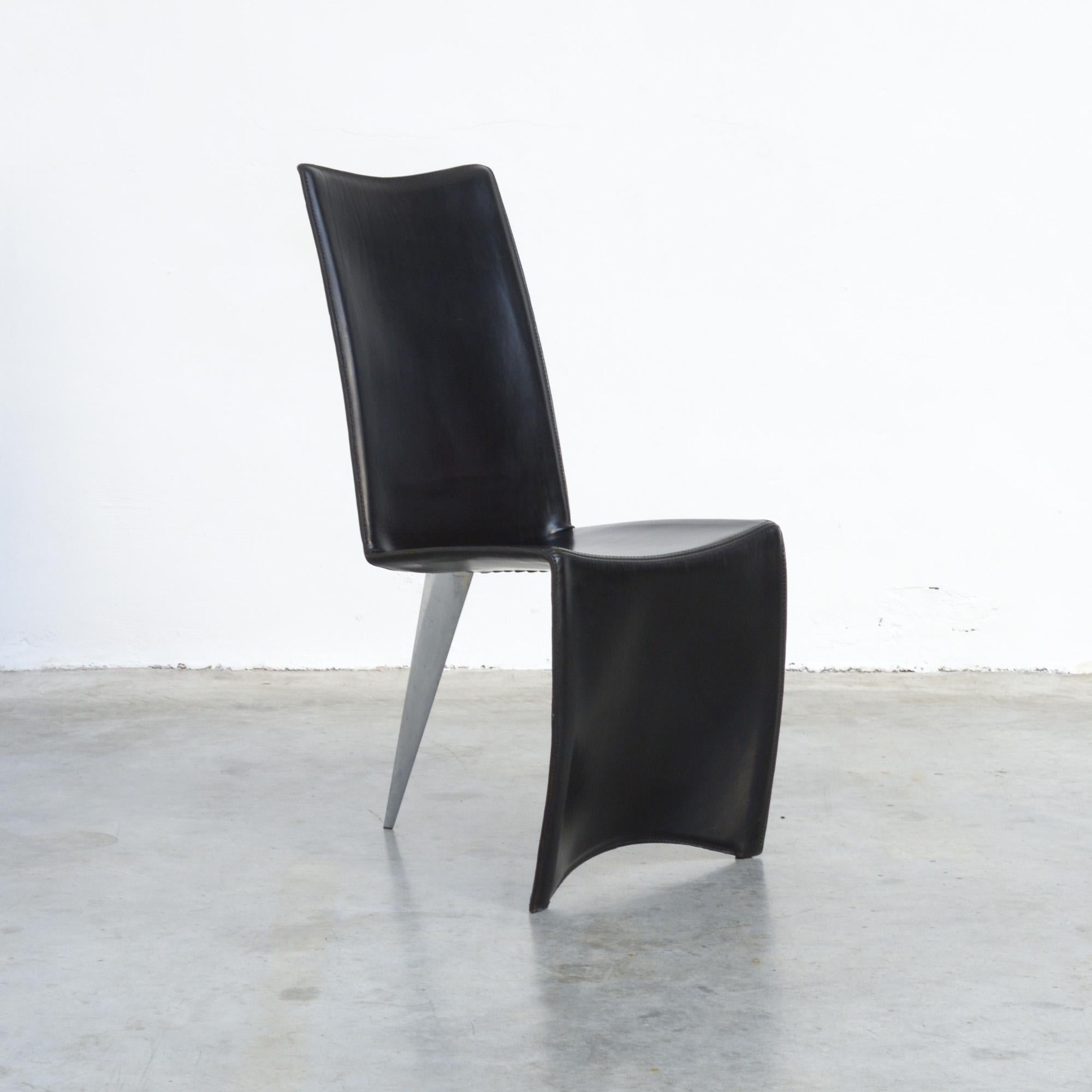 Set of 4 Ed Archer Chairs by Philippe Starck for Aleph 5