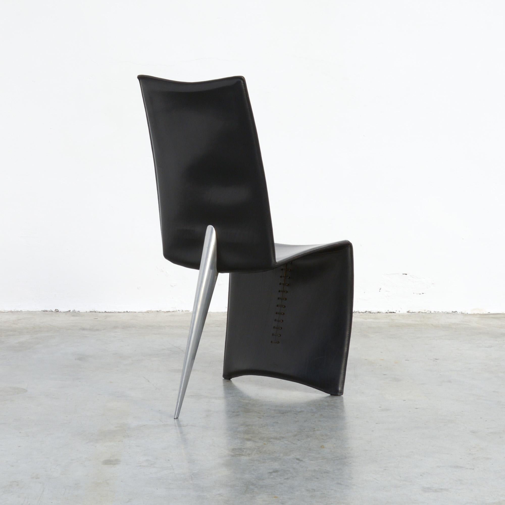 Set of 4 Ed Archer Chairs by Philippe Starck for Aleph 7