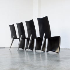 Set of 4 Ed Archer Chairs by Philippe Starck for Aleph