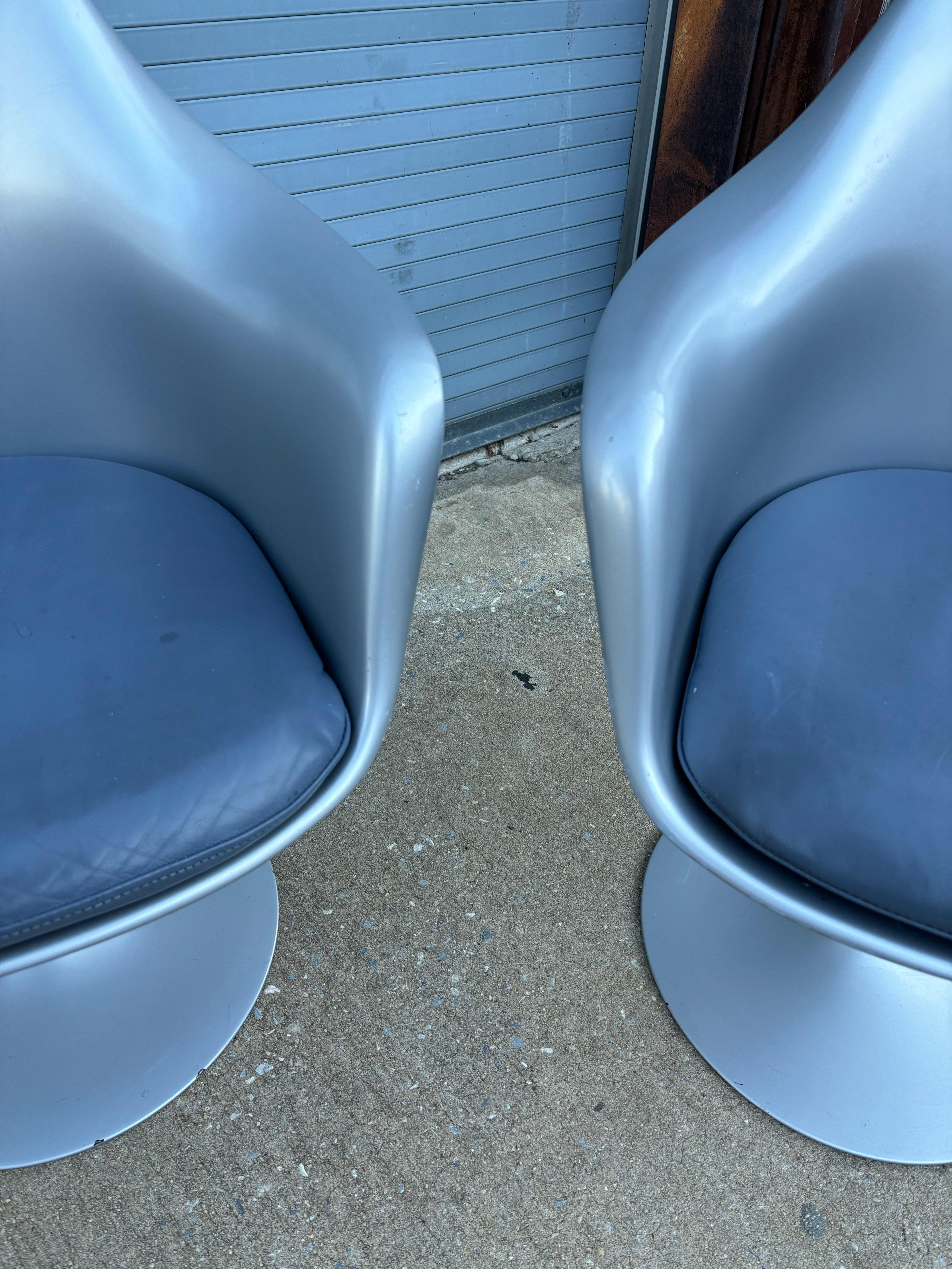 Set di 4 poltrone Eero Saarinen Tulip per Knoll in vendita 2