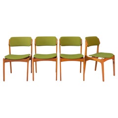 Set of 4 Erik Buch Model 49 Dining Chairs