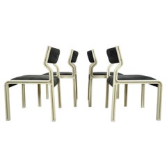 Set of 4 experimental dining chairs by Pierre Mennen for Pastoe, 1972 Netherland