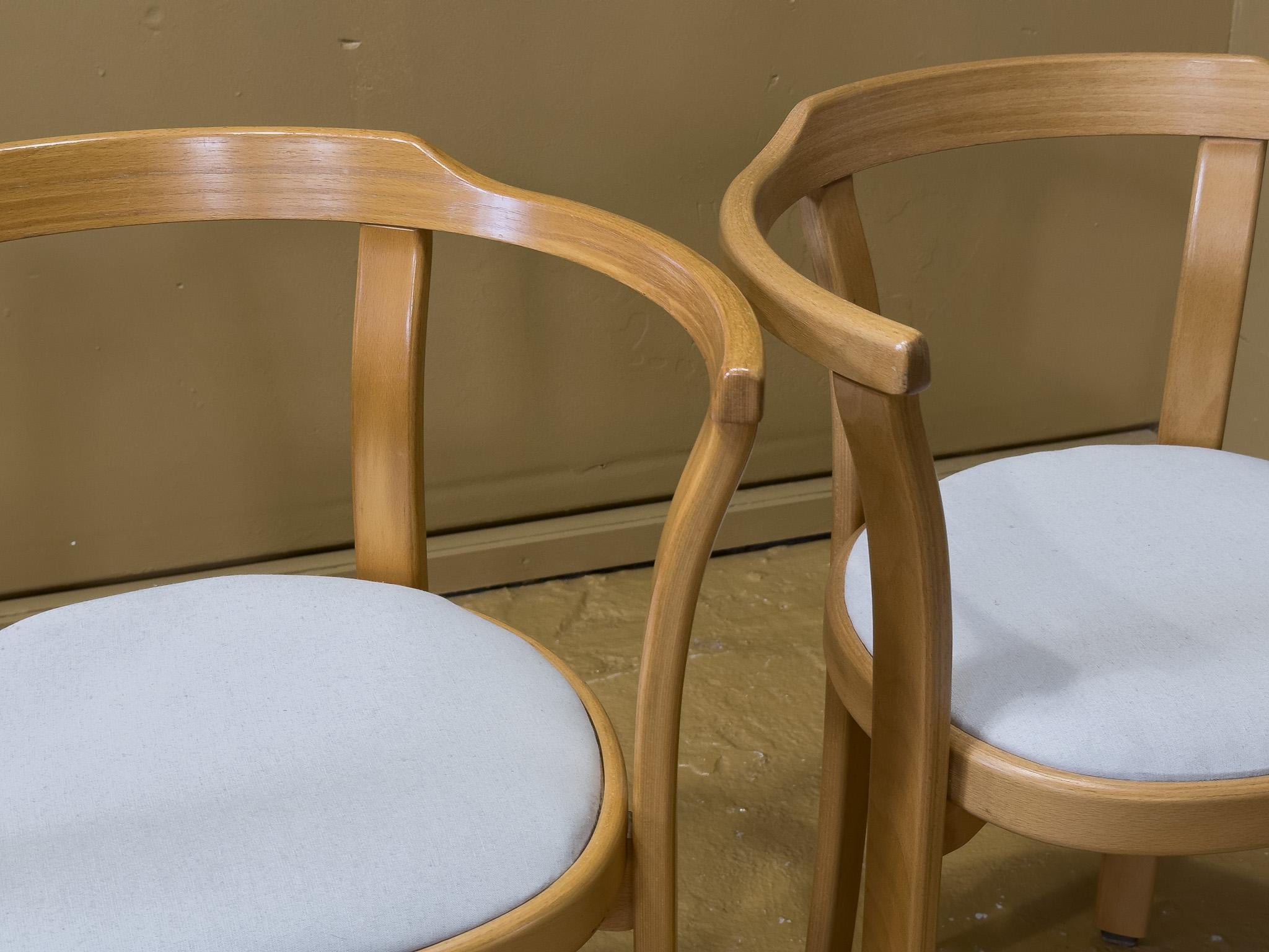 Tessuto Set di 4 sedie da pranzo Farstrup in vendita