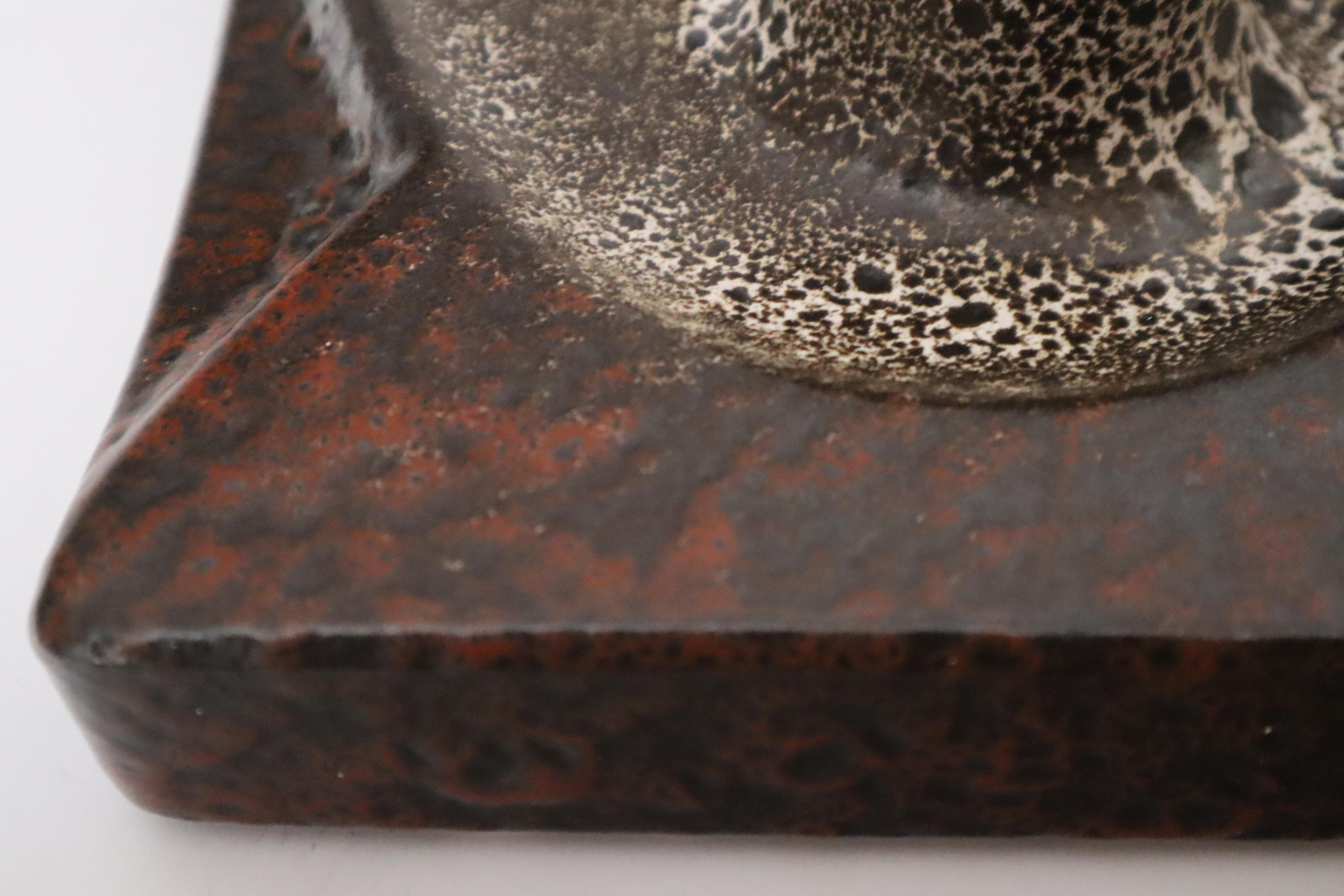 Ensemble de 4 lampes murales à tourbillon Fat Lava Brutalist par PAN Germany 1960s en vente 6