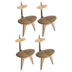 Set of 4, Feuille Chairs by Eloi Schultz