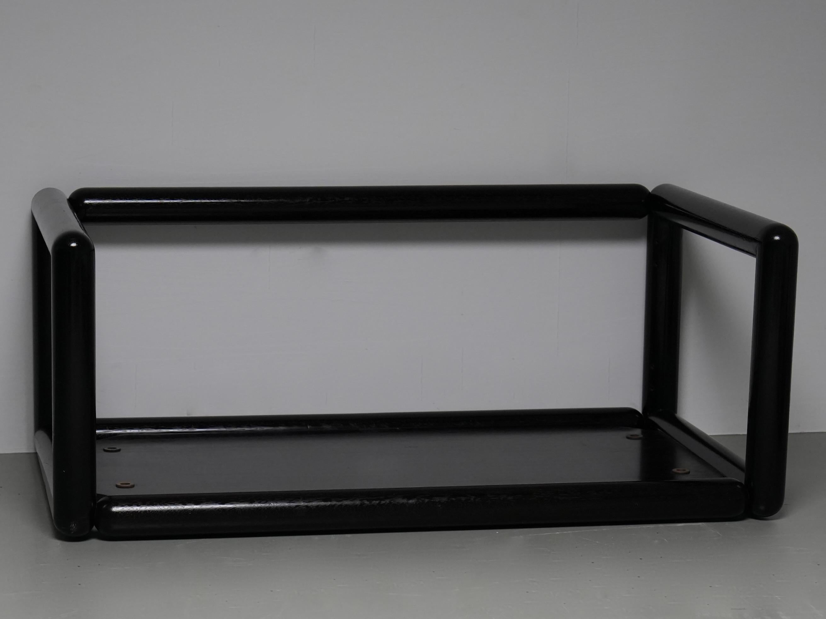 Set of 4 first edition Carlo Scarpa 'Cornaro' Sofa's for Simon, Italy, 1970's For Sale 6