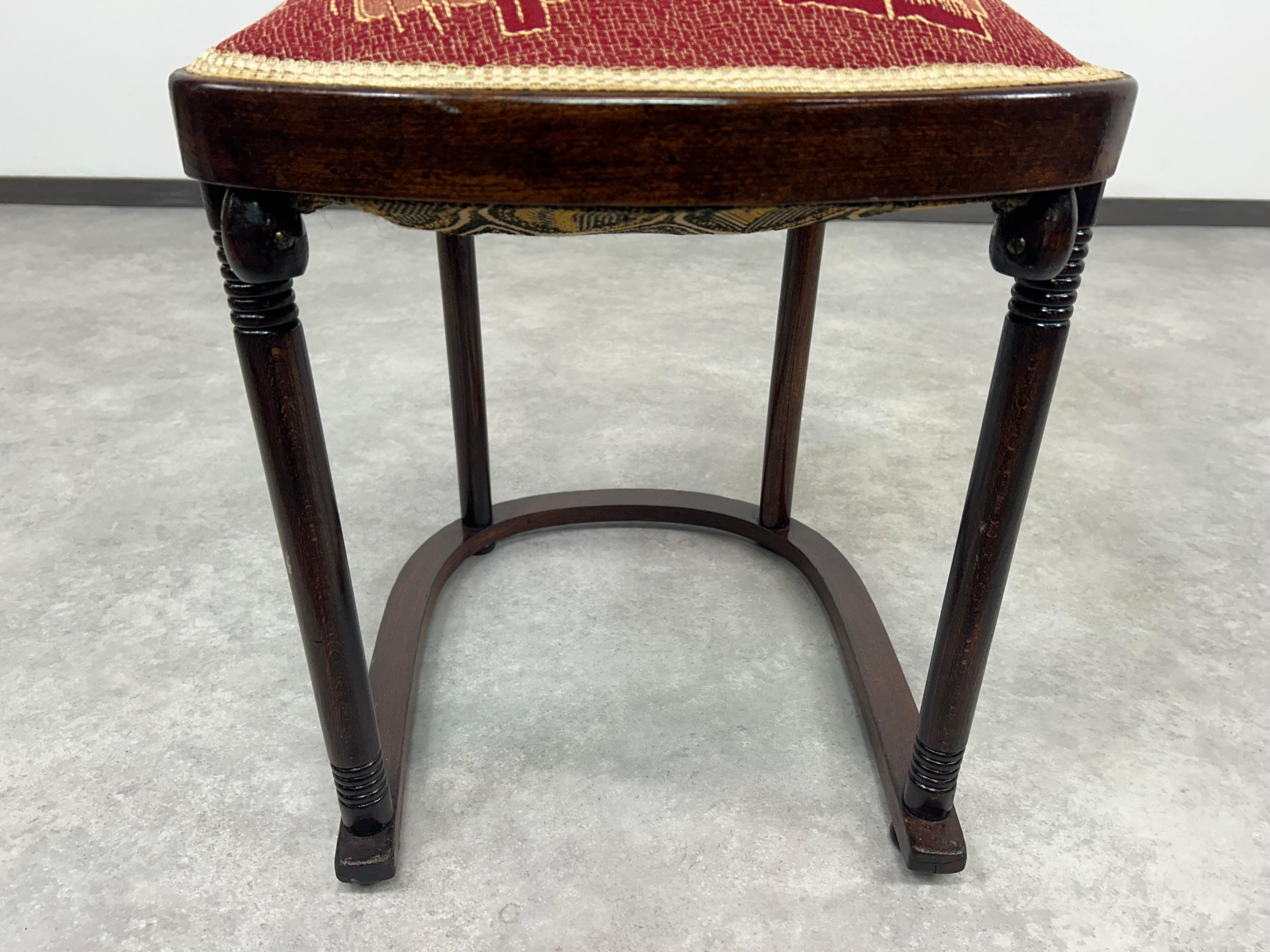 Set of 4 Fledermaus chairs no.728 arch. Josef Hoffmann 2