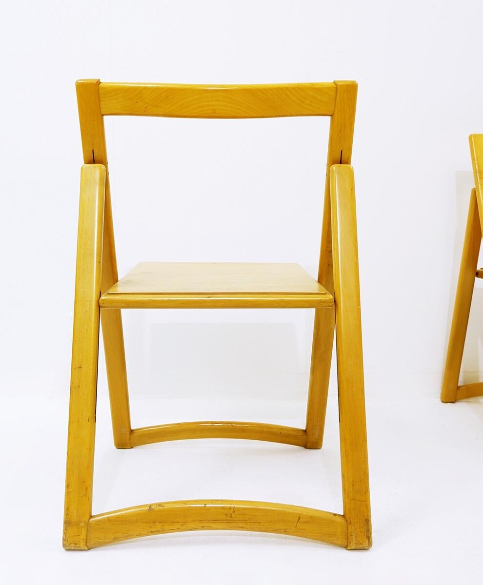 Set of 4 Folding Chairs, 1970s 3