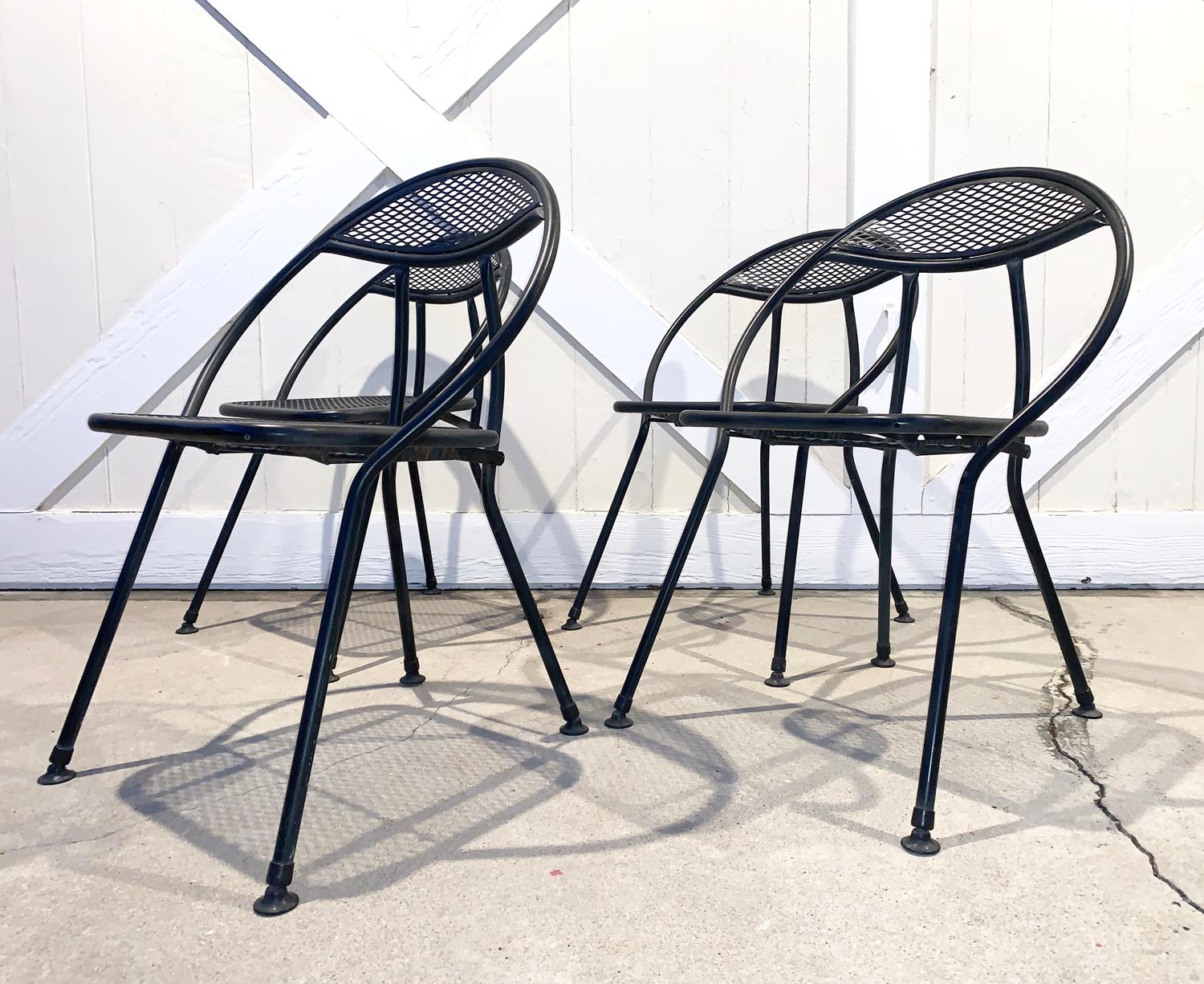 Set of 4 Folding Chairs by Salterini for Rid-Jid 1