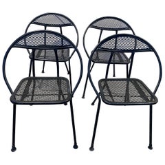 Retro Set of 4 Folding Chairs by Salterini for Rid-Jid