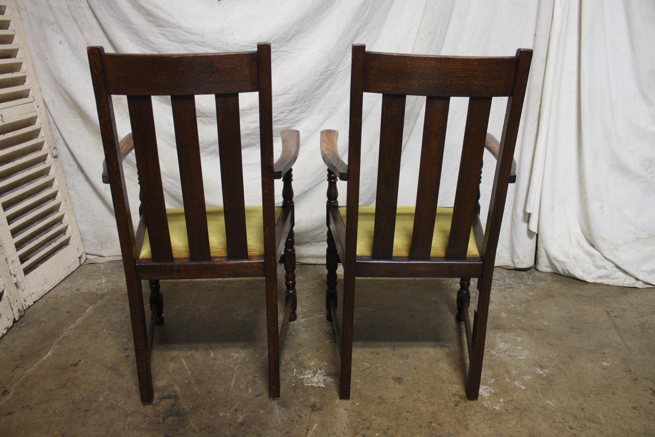 Set of 4 French Chairs and 2 Armchairs For Sale 11