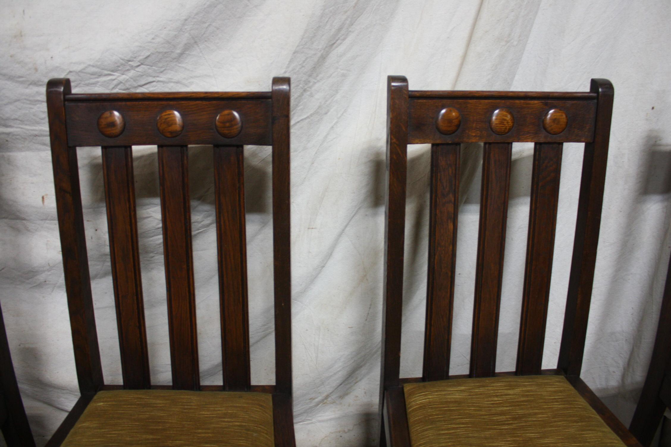 20th Century Set of 4 French Chairs and 2 Armchairs For Sale