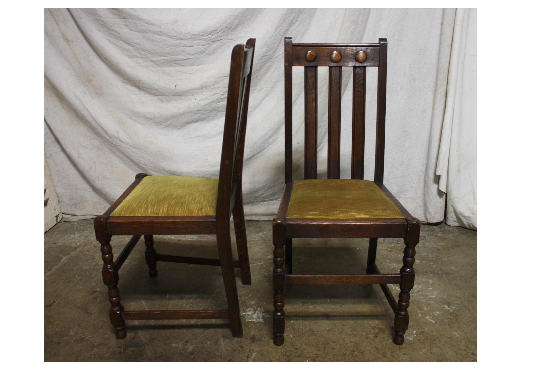 Set of 4 French Chairs and 2 Armchairs For Sale 2