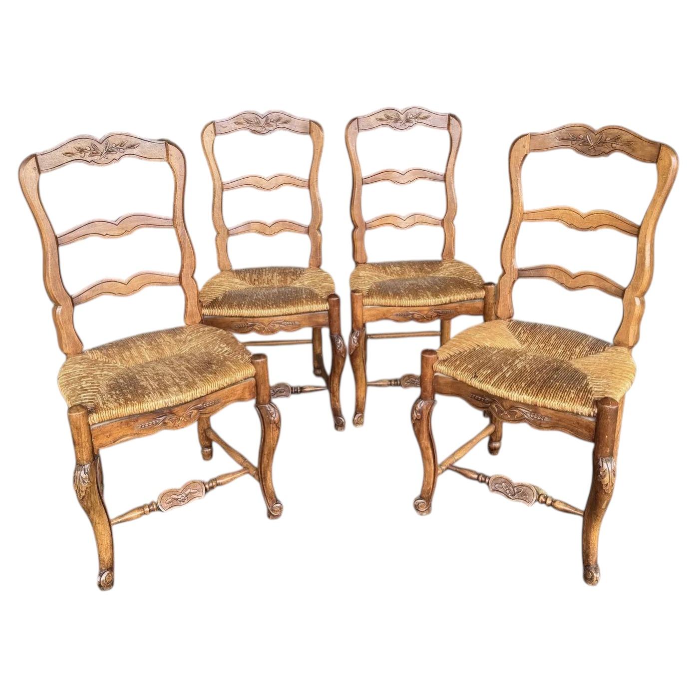 Set of 4 French Dining Chairs