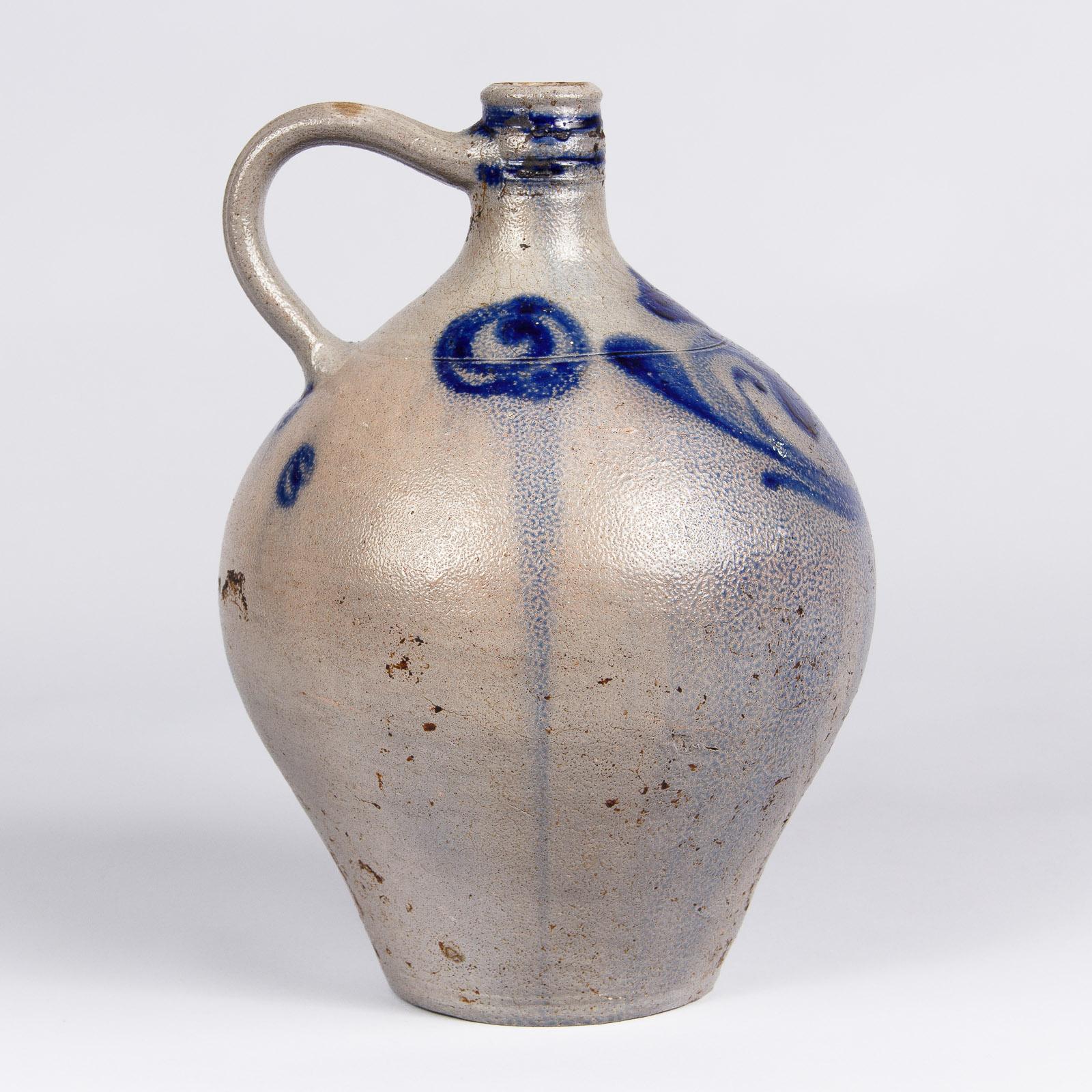 French Glazed Earthenware Cruches Pottery, 1920s 2