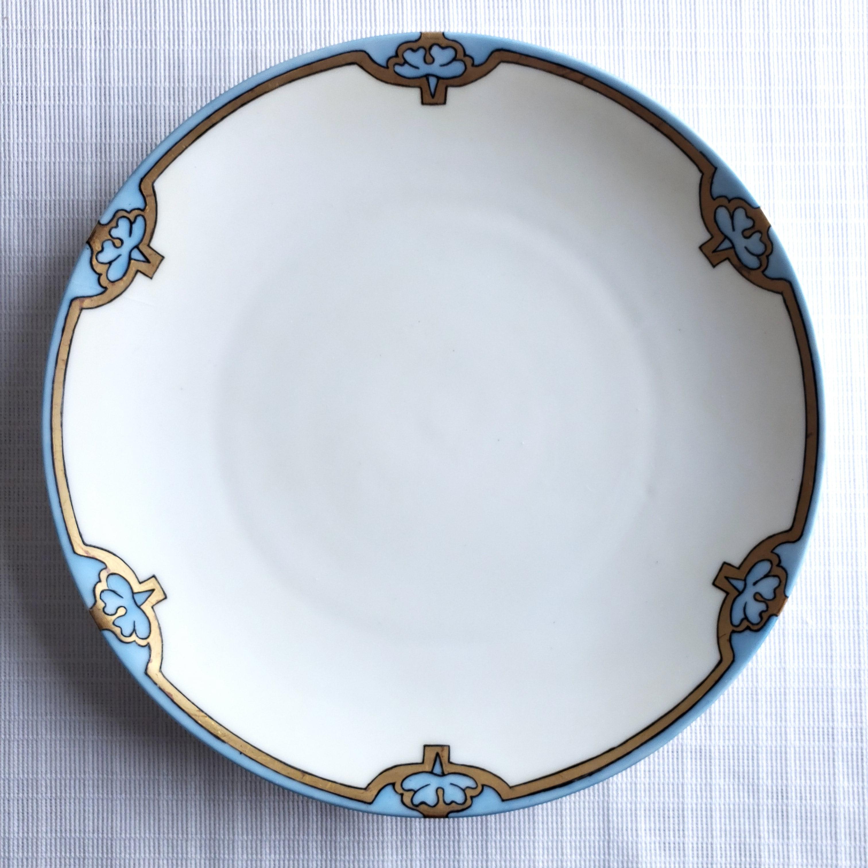 Set of 4 French Haviland Limoges Collectable Hand Painted Porcelain