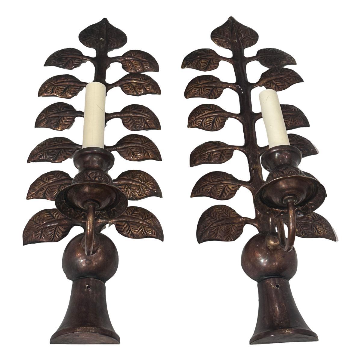 Set di 4 sconsigliere francesi Repousse, vendute a coppia in vendita 6