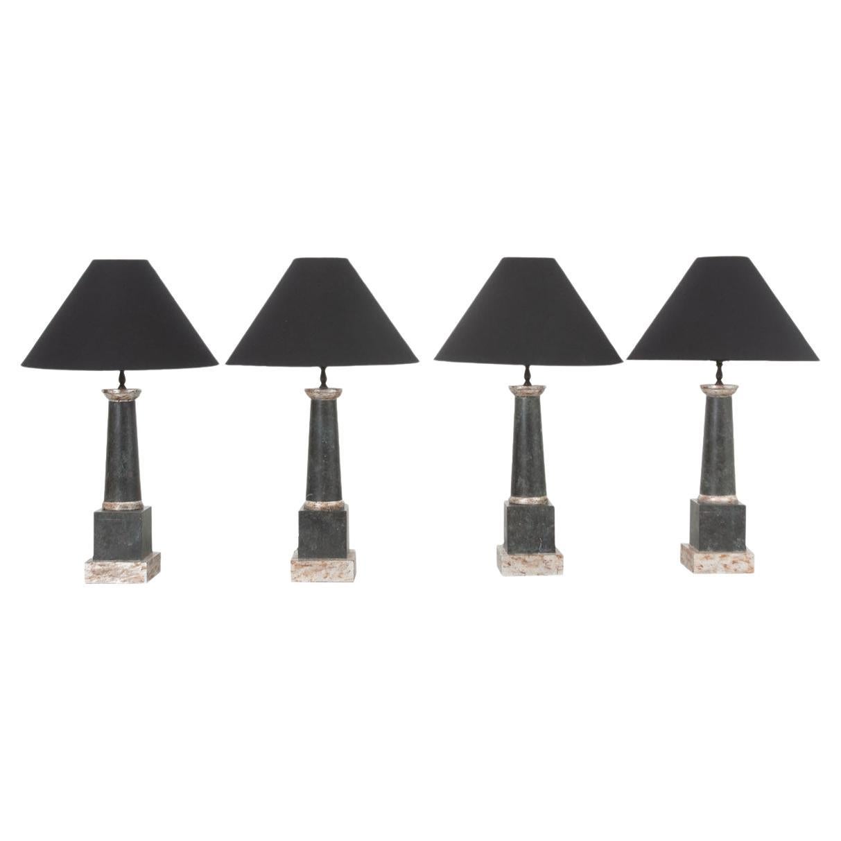 1960s Reproduction of Antique Student Lamp at 1stDibs