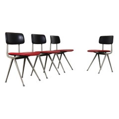 Set of 4 Friso Kramer for Ahrend de Cirkel “Result” Dining Chairs, Netherlands 67