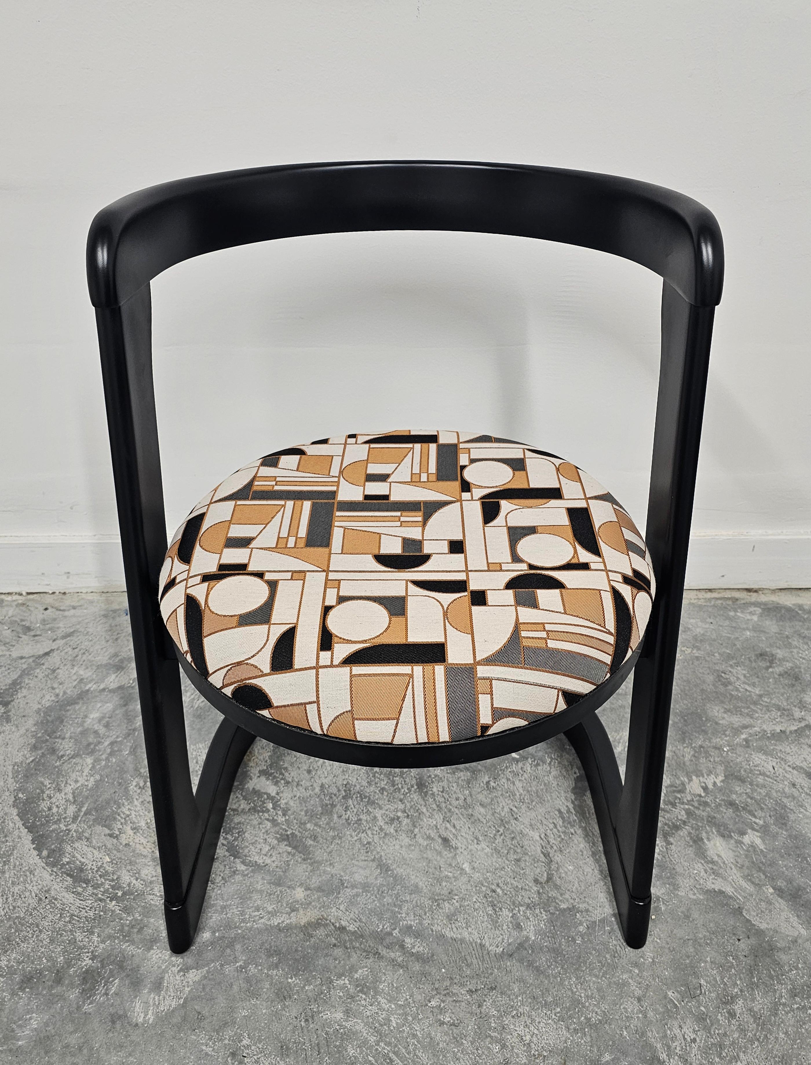 Mid-Century Modern Ensemble de 4 chaises 