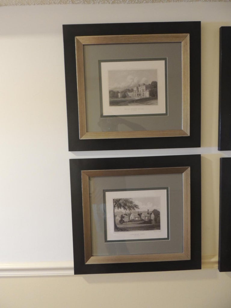 Set of '4' Gallery Wall Collection of English Framed Prints For Sale at