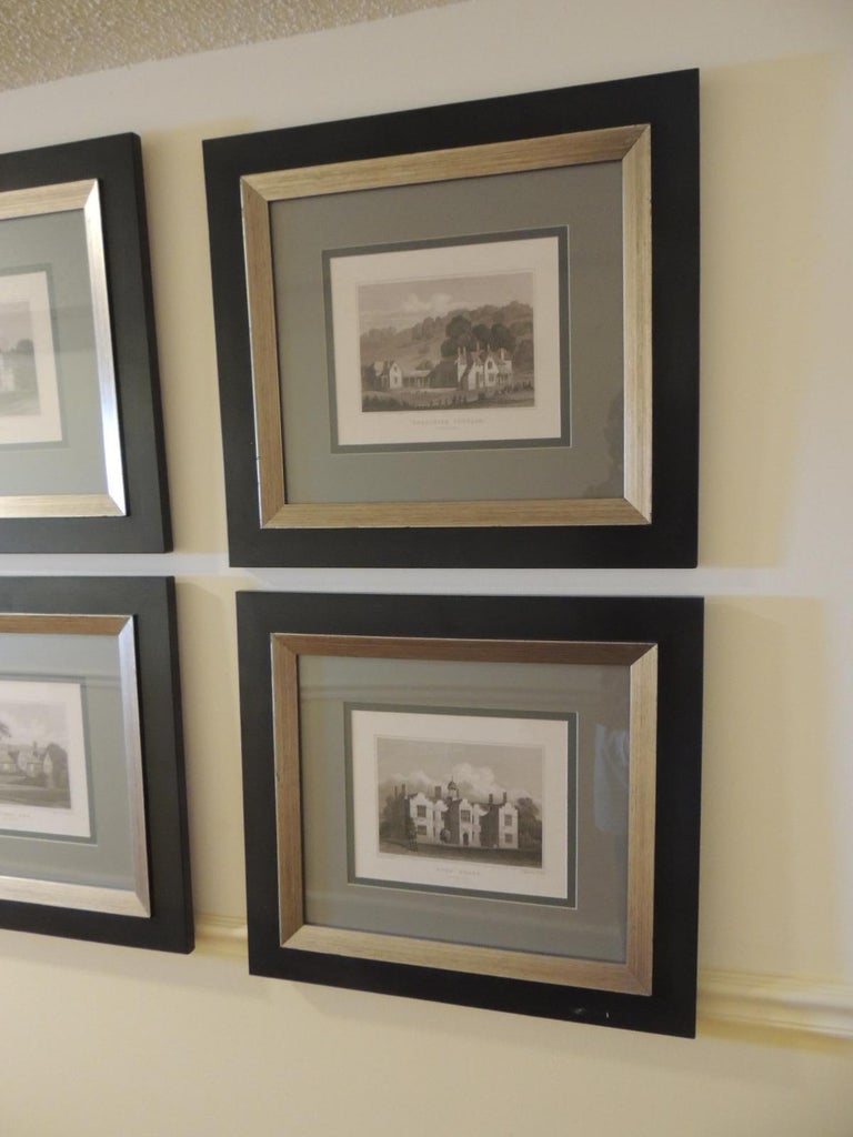 Set of '4' Gallery Wall Collection of English Framed Prints For Sale at