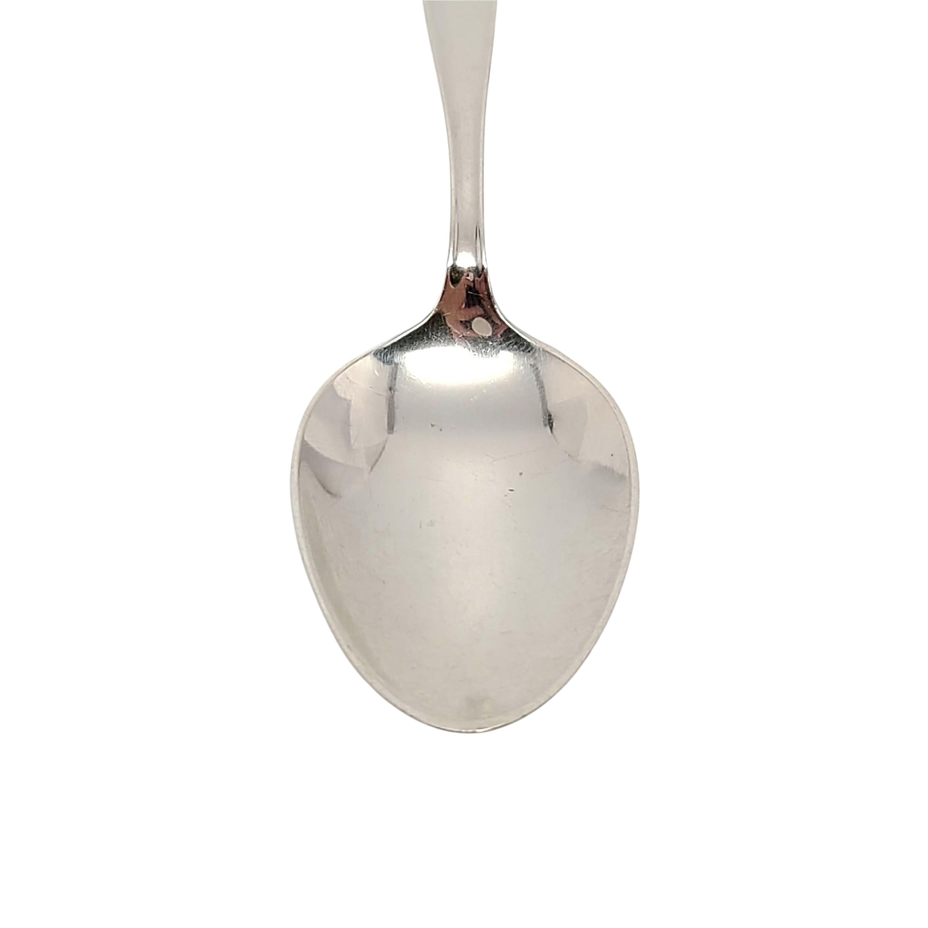 Set of 4 Georg Jensen Denmark Sterling Silver Cypress Youth Spoons 1