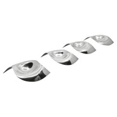 Satz von 4 Georg Jensen Sterling Silber Schalen #1332 Alan Scharff