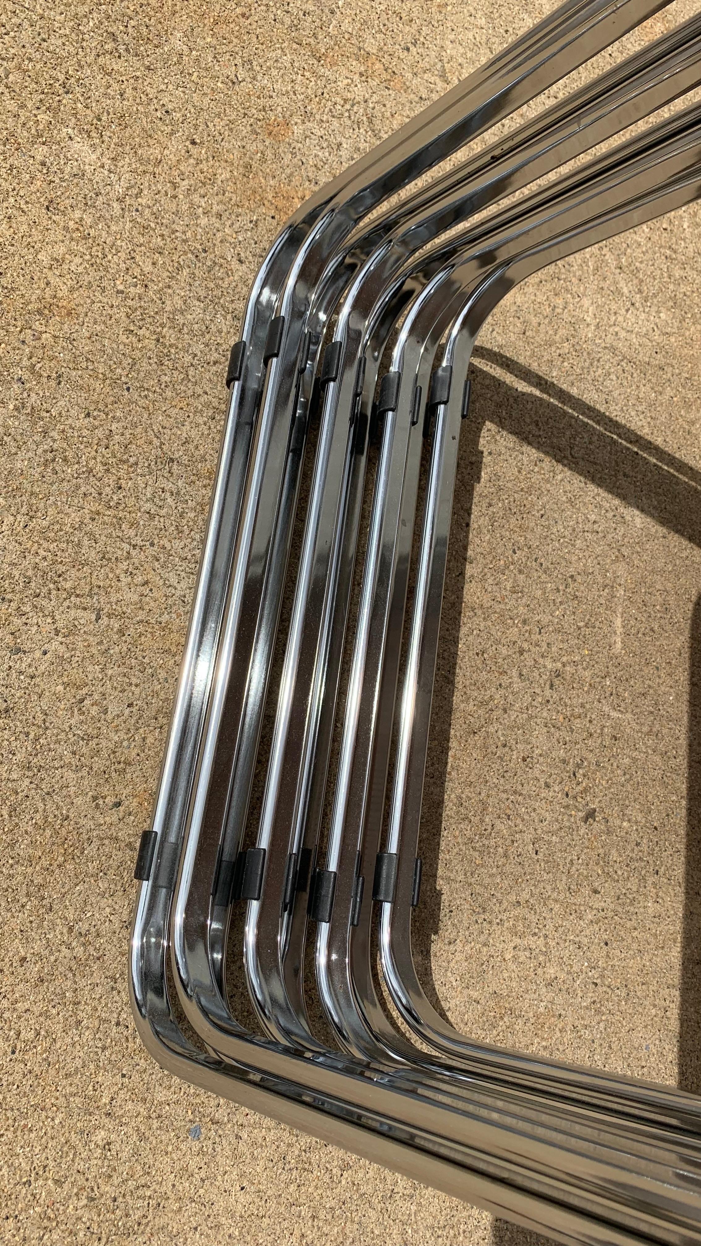 Ensemble de 4 chaises pliantes Giancarlo Piretti 